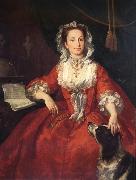 William Hogarth Miss Mary edwards Spain oil painting artist